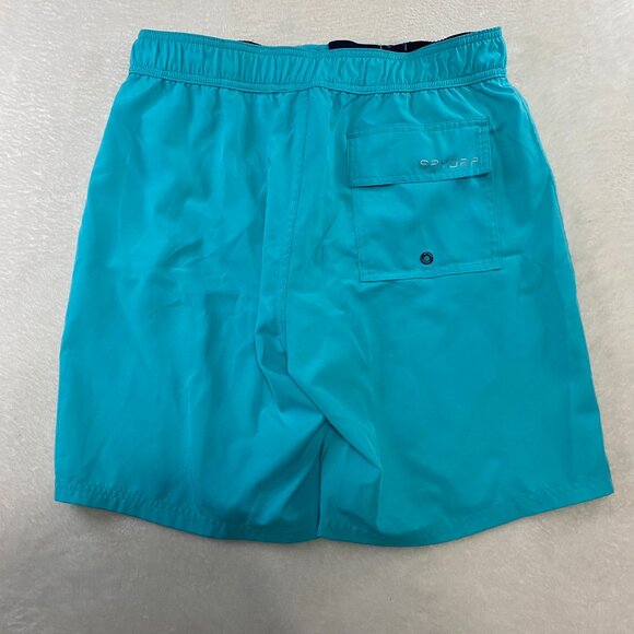 Spyder Mens Swim Trunks Shorts Size M Blue Surf Sand Swimwear Lined Stretch - Picture 7 of 11